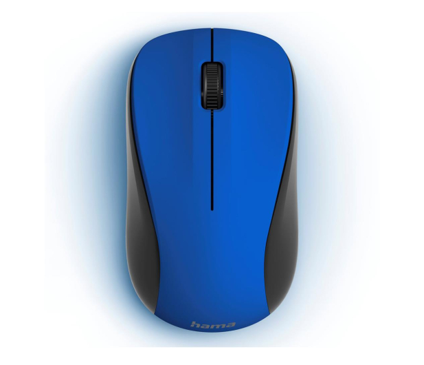 HAMA MW-300 V2 Bezprzewodowa Niebieska - 1265156 - zdjęcie